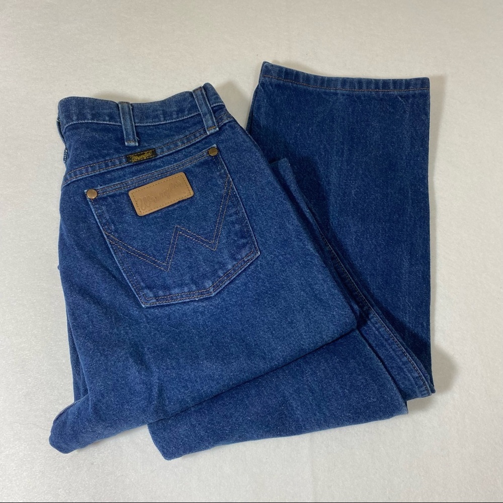 Wranglers Straight High Rise Jeans Wéstern Cowboy Denim Jeans 34/38 Unis…
